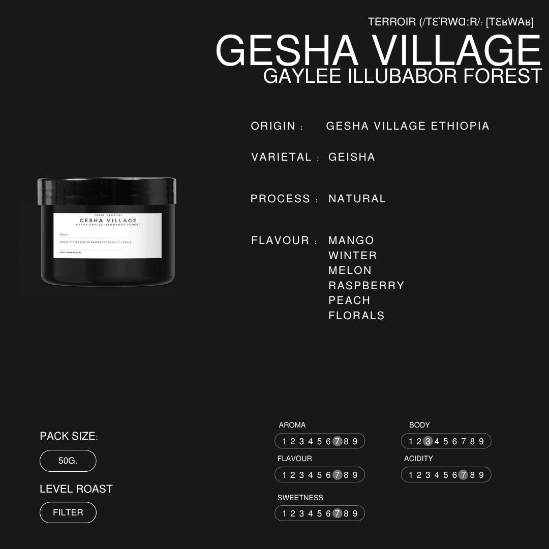 GESHA VILLAGE (GAYLEE ILLUBABOR FOREST)
