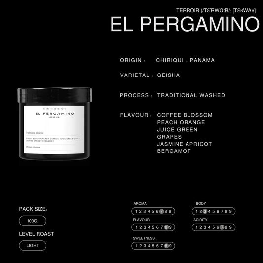 El Pergamino – Panama Geisha
